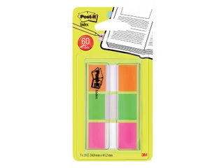 Indextabs Post-it 680 24mmx43.2mm assorti 60 tabs - 1