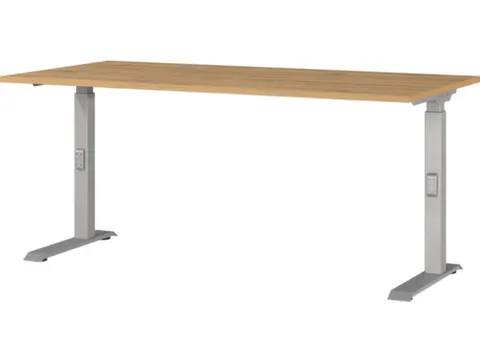 In hoogte verstelbaar bureau,HxBxD 680-910x1600x800mm