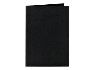 Correspondentiekaart Papicolor dubbel 105x148mm ravenzwart pak à 6 st - 1