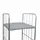 hygiënisch legbord,v. Gaasbox BxD 710x762mm,draagverm. 150kg,HDPE