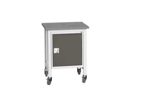 werkbank,verrijdbaar,HxBxD 930x700x600mm,linoleumblad