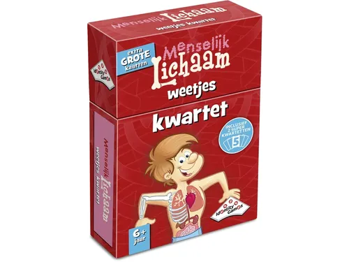 Menselijk lichaam weetjes kwartet