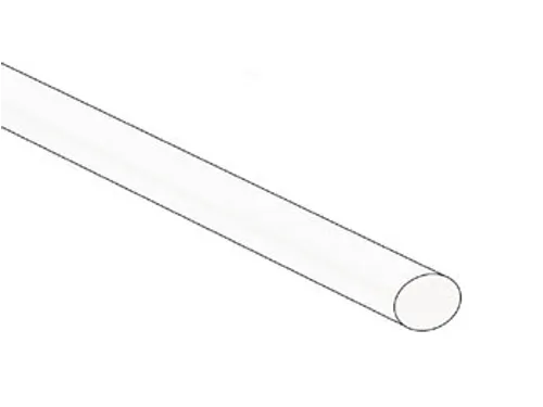 Thermische Krimpkous 4.5mm - WIT - 50 Stuks