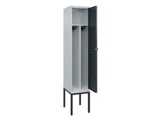 locker voor scheiding van kleding,HxBxD 2120x400x500mm,1vak - 2