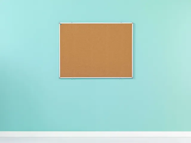 Smit Visual prikbord 90x120cm perskurk Softline profiel 16mm bruin