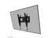 Neomounts LEVEL-750 WL35-750BL14 Support mural inclinable robuste pour