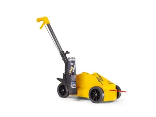 vloermarkeerapparaat,lijn B 30-100mm,m. markeerstok,staal,geel - 2