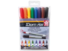 Sakura Merkstift Identi-pen Etui Van 8 Stuks Assorti