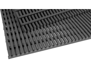 Vloerrooster B 600mm Zwart - 4