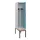 locker met bank,voor scheiding van kleding,HxBxD 2120x400x815mm,1vak