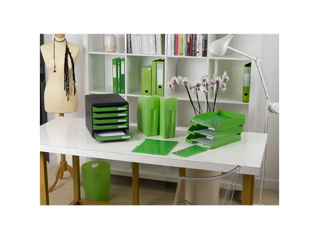 Tijdschriftenh. THE MAGAZINE groen trans