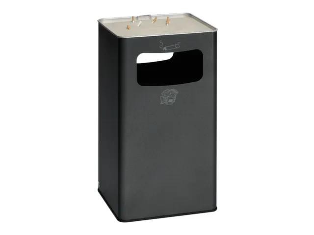 Combi-asbak Hxd 750X420X420Mm Vierkant Antiekzilver