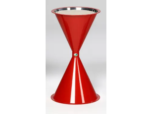 Staande Asbak Recyclebaar Kunststof Hxd 722x420mm Rood