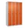 locker,HxBxD 1850x1200x500mm,4vak,vak B 300mm,draaigrendel