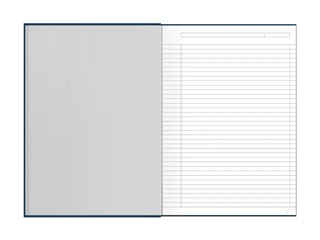 Livre relié Oxford Smart Black A4 ligné 96 feuilles