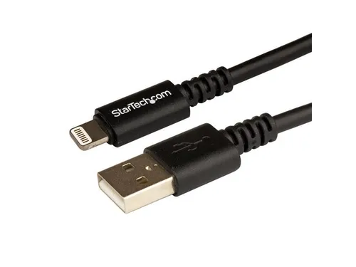 3 Meter Apple 8-polige Lightning-connector Usb-kabel Zwart