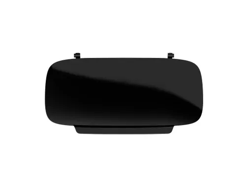 Deksel voor afvalbak 50 ltr, zwart 224x38x345 mm p/stuk Image De