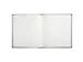 Livre d'or 140 pages tranche or - Format 21x19cm - LOVE Blanc - Noir