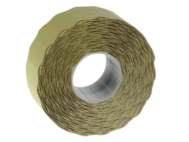 Samark Etiket 26x12mm Non-permanent Wit