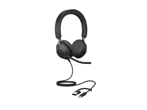 Headset Jabra Evolve2 40 SE USB C/A MS Stereo bedraad