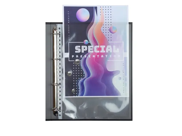 Showtas Kangaro A4 23-gaats PP 0.12mm glad