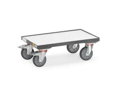 Esd-eurobakken Rolplateau 93581 250kg 600x400mm Bodemplaat Ral7015