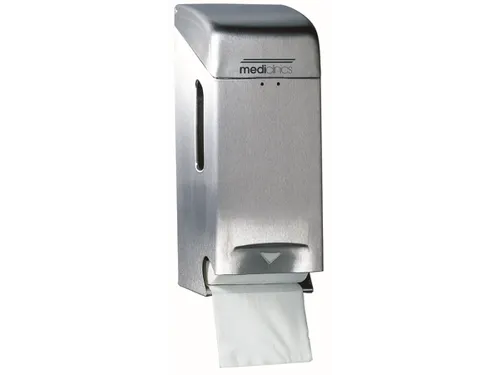 Toiletpapier dispenser 2 Rollen Rvs