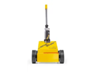 vloermarkeerapparaat,lijn B 30-100mm,m. markeerstok,staal,geel - 8
