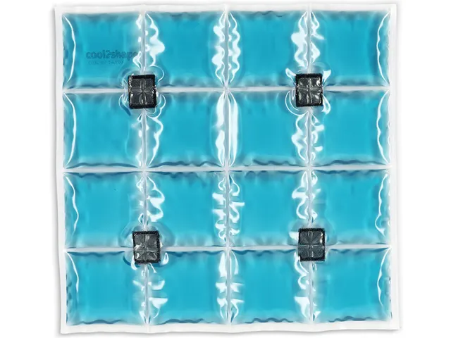 Inuteq COOLPAC 15˚C PCM Koelpad 1329011516 Blauw set van 2