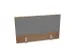 panneau de rehausse,p. table de bureau,NT-cerise,BN8078-gris