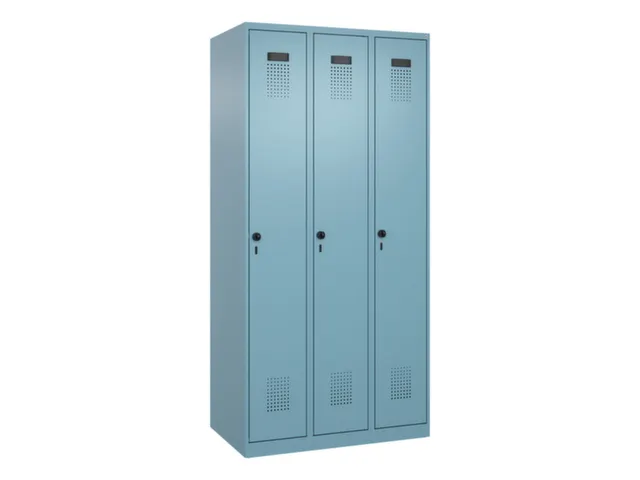 locker voor scheiding van kleding,HxBxD 1850x900x500mm,3vak