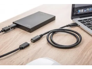 USB Type-C verlengkabel Type C St/Bu 2m 3A 480MB Versie 2.0 Zwart - 8