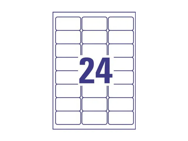 Etiquettes L4773rev-20 Ultra-résistantes Laser 63,5x33,9mm