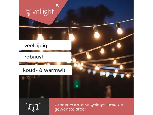 Tuya LED - 15m - 15 Lampes Blanches - càble Noir - Smart