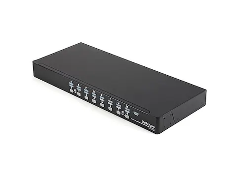 16-poort 1U-Rack USB KVM-switch met OSD en Bekabeling