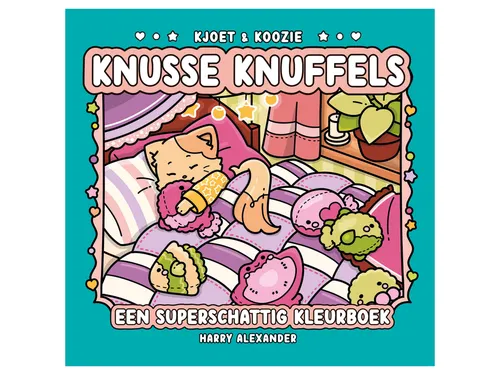 Kleurboek MUS Kjoet & Koozie Knusse knuffels