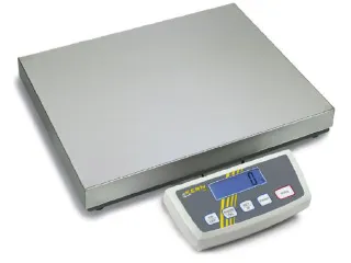platform-weegschaal,platform BxD 522x406mm,RVS,weegbereik 0-300kg - 1