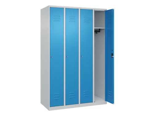 locker,HxBxD 1850x1200x500mm,4vak,vak B 300mm,cil.-slot