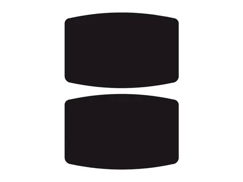 Etiket voor bordkrijt Avery 10 stuks 95x63mm