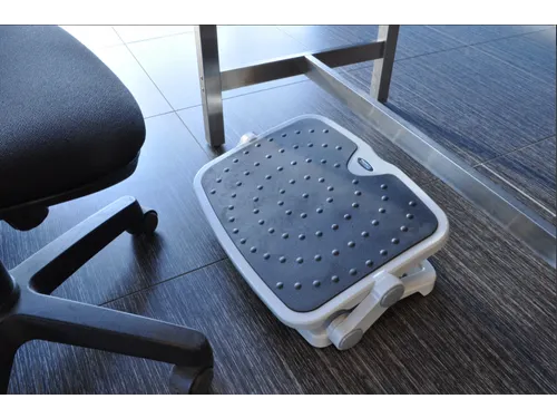 Desq Verstelbare Voetensteun Anti Slip Grijs 2 Standen
