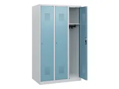 schoollocker,HxBxD 1530x900x500mm,3vak,vak B 300mm,cil.-slot