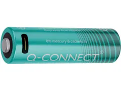 Q-Connect USB-C herlaadbare batterijen AA blister van 4 stuks