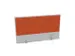 panneau de rehausse,p. table de bureau,MP-gris clair,BN3012-orange