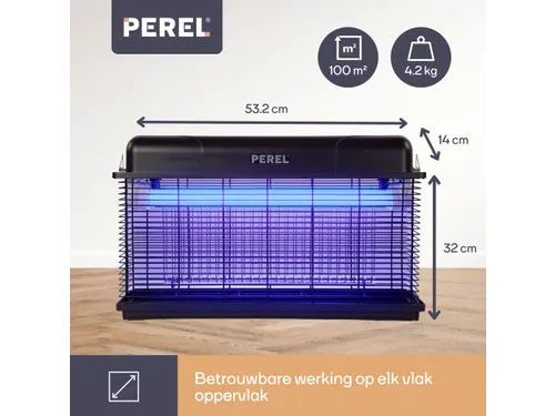 Elektrische Insectenverdelger - 2x15W - Gebruik Buitenshuis