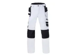 Havep Attitude 80230 werkbroek, wit/grijs, maat 51, per stuk