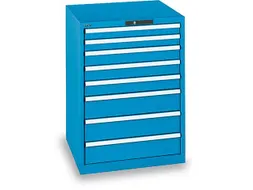 Ladenkast Code 1000x717x725mm 8laden 200kg Blauw Ral5012