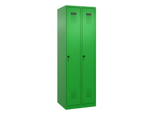 locker voor scheiding van kleding,HxBxD 1850x600x500mm,2vak