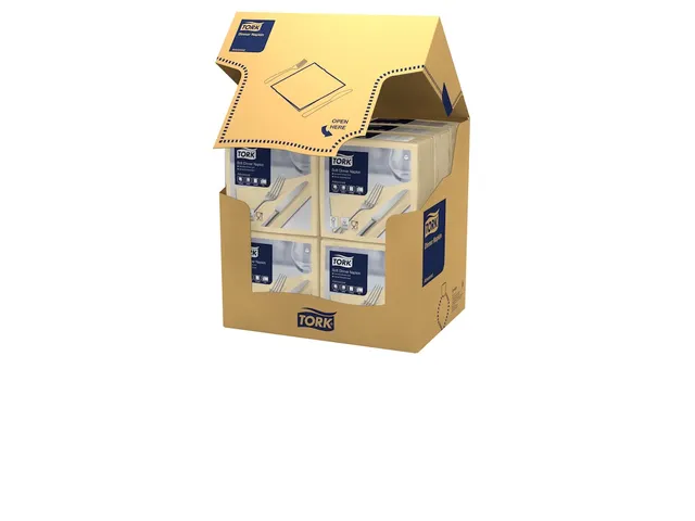 Tork 477583 Soft Dinnerservet Advanced Zand 39x39cm