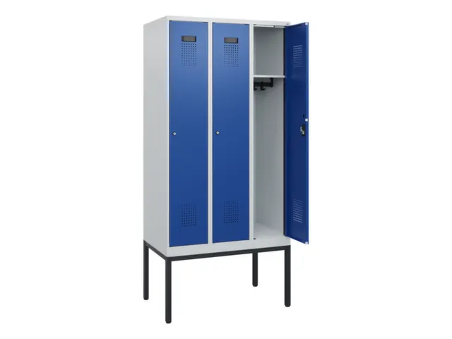 schoollocker,HxBxD 1950x900x500mm,3vak,vak B 300mm,cil.-slot