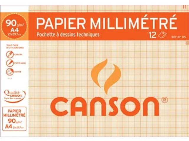 Canson Millimeterpapier A4